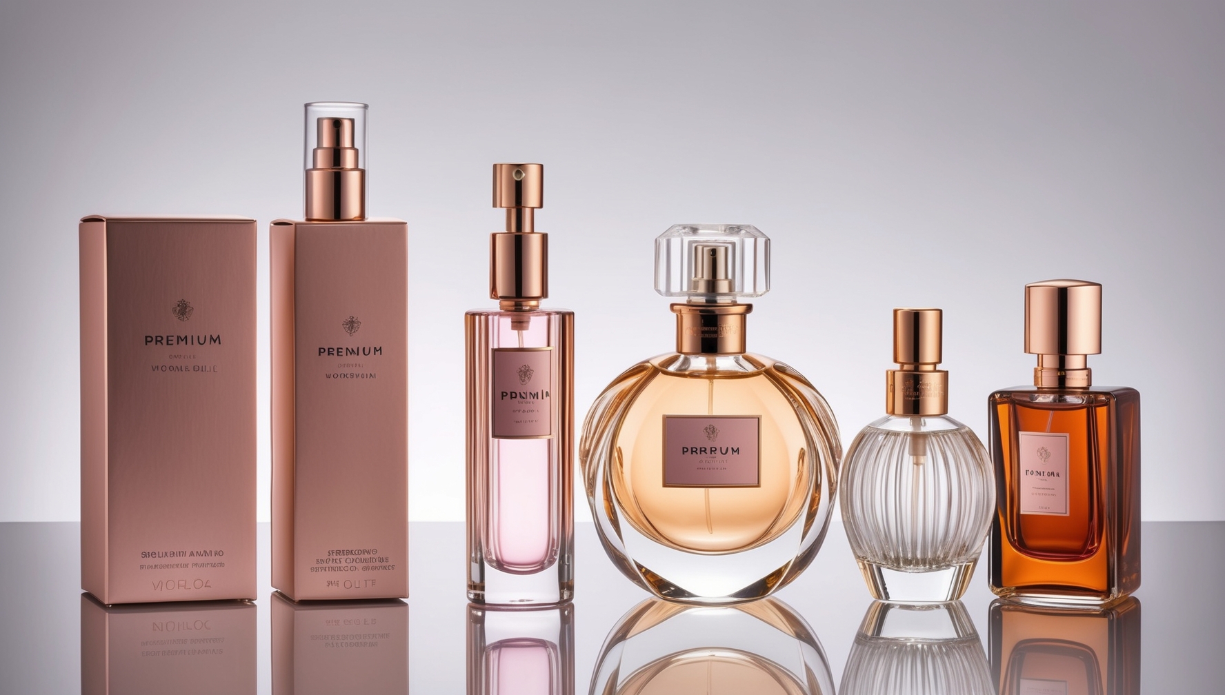 Női parfüm csomagolás és prezentáció - elegáns megjelenés és praktikusság