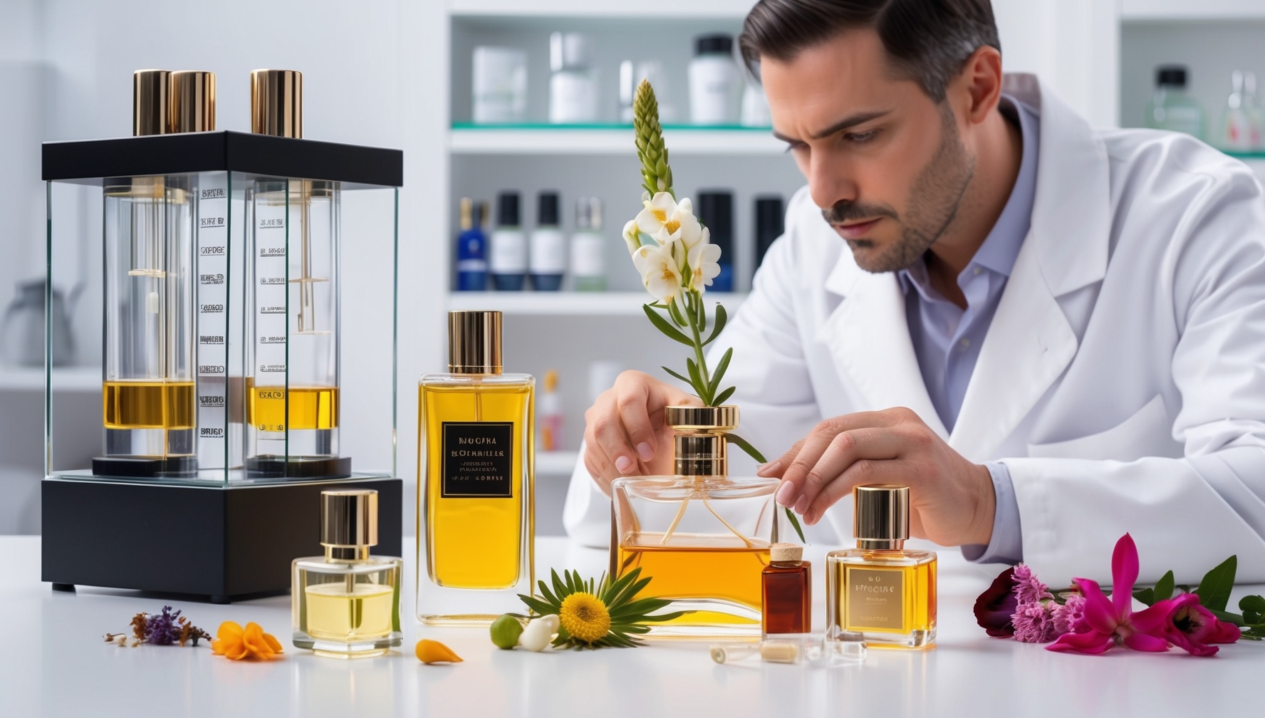 Női parfüm minőség teszt - összetevők és koncentráció vizsgálata